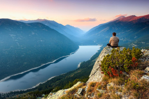 Above Beli Iskar lake in Rila Mountain