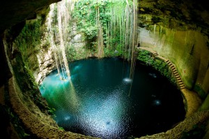 Ik-Kil Cenote, Chichen Itza, Mexico