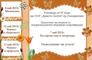 НВО 4клас 2015