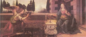 32_Leonardo da Vinci Annunciata