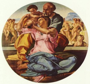 34_Michelangelo's Holy family