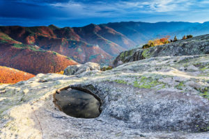 Thracian sanctuary Belintash in Rhodope Mountains